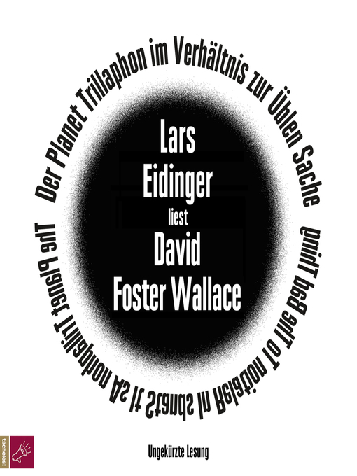 Title details for Der Planet Trillaphon im Verhältnis zur Üblen Sache by David Foster Wallace - Wait list